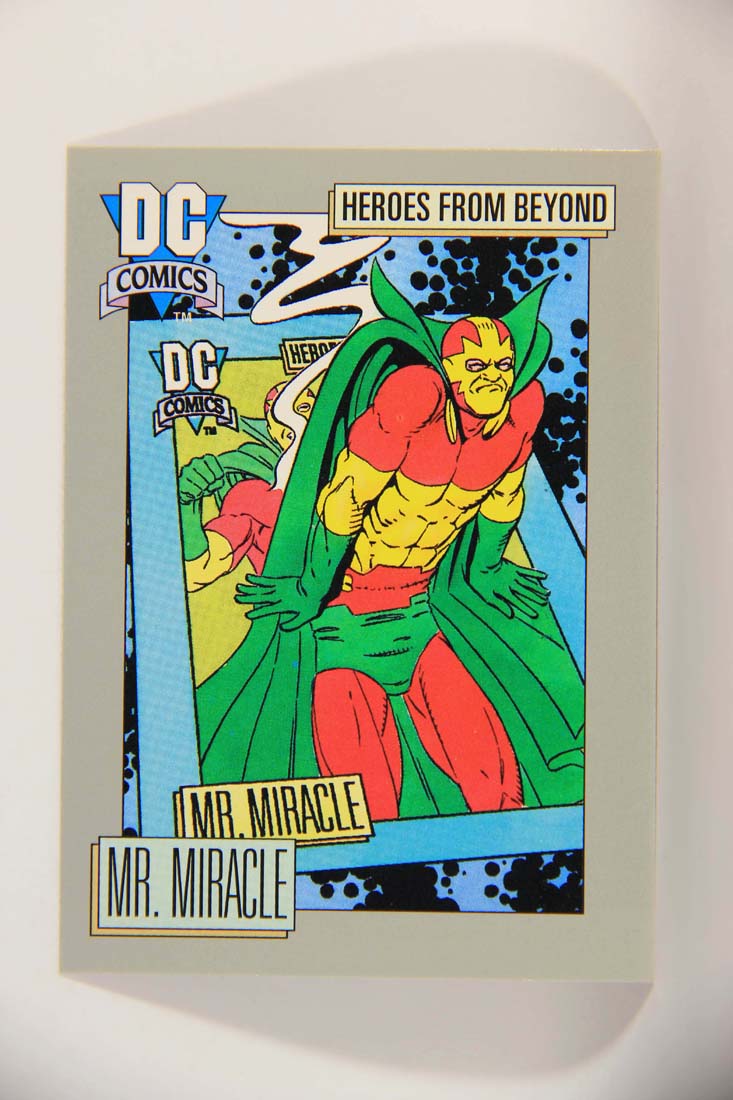 DC Cosmic 1991 Trading Card #123 Mr. Miracle's Aero Disks And Multi-Cube L013682