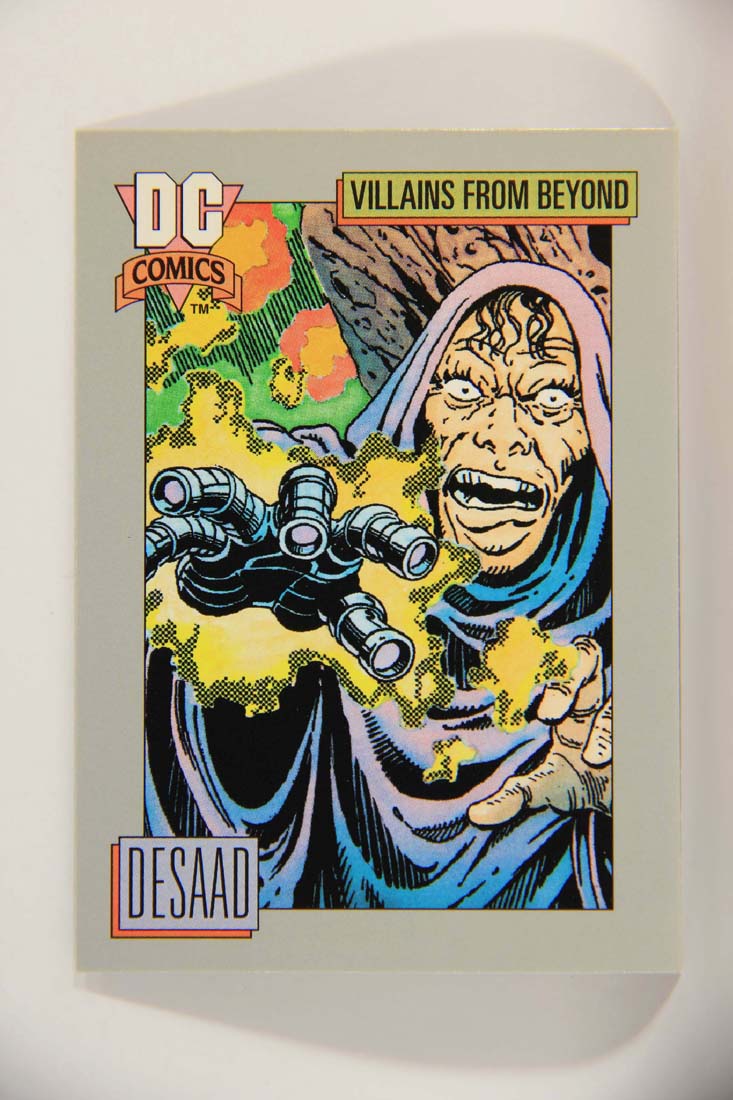 DC Cosmic 1991 Trading Card #129 Desaad's Killing Gloves L013688