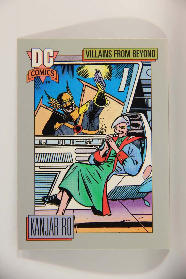 DC Cosmic 1991 Trading Card #134 The Planet Thanagar L013693