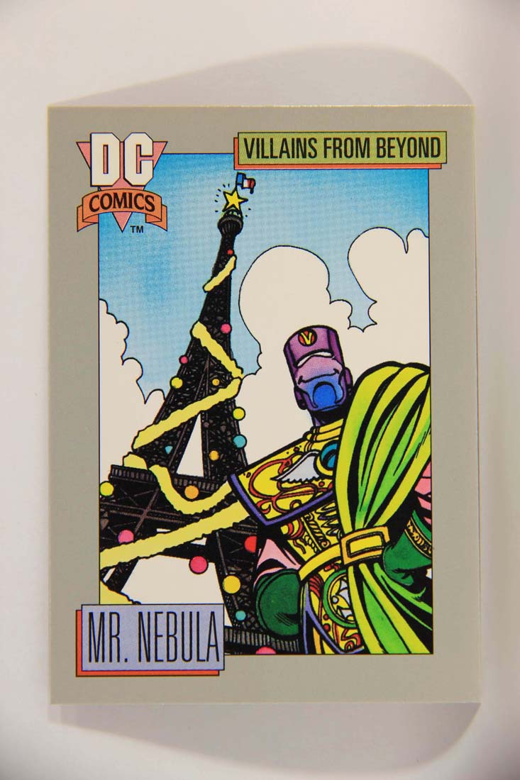 DC Cosmic 1991 Trading Card #137 The Nebulamobile L013696