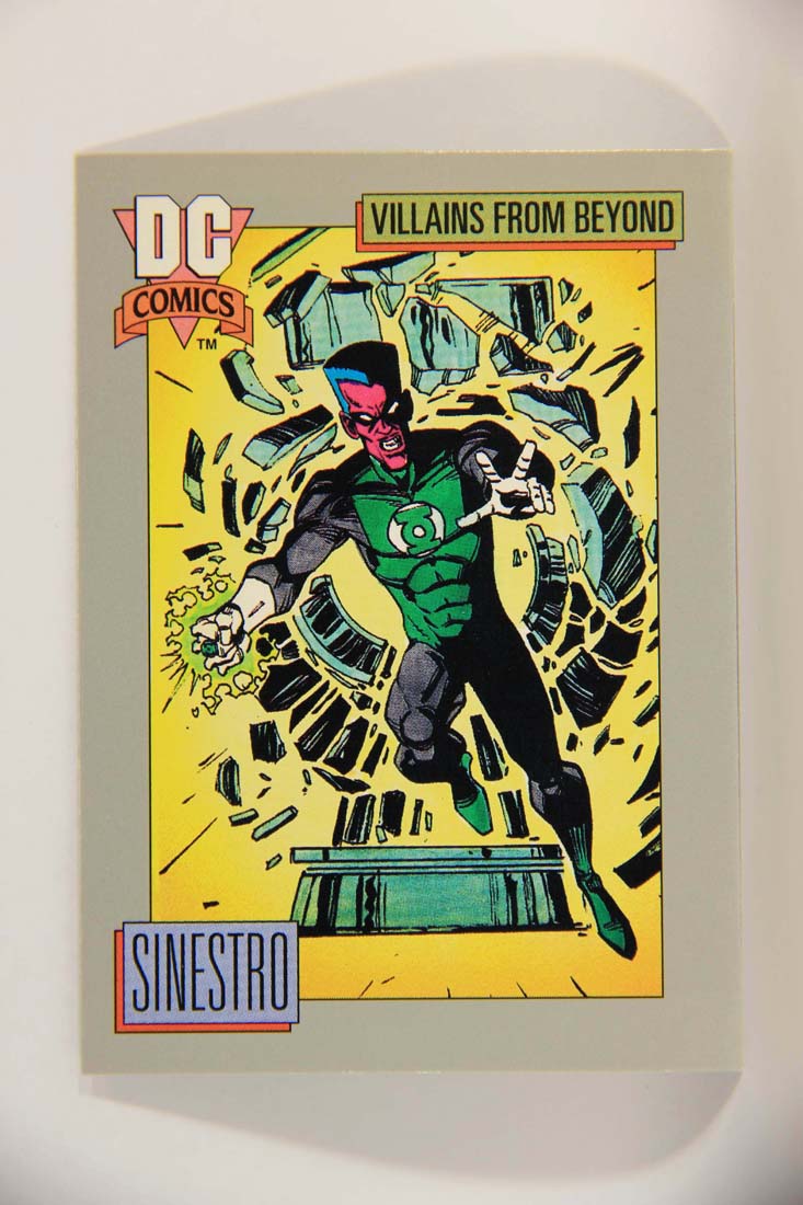 DC Cosmic 1991 Trading Card #138 Sinestro's Power Ring L013697