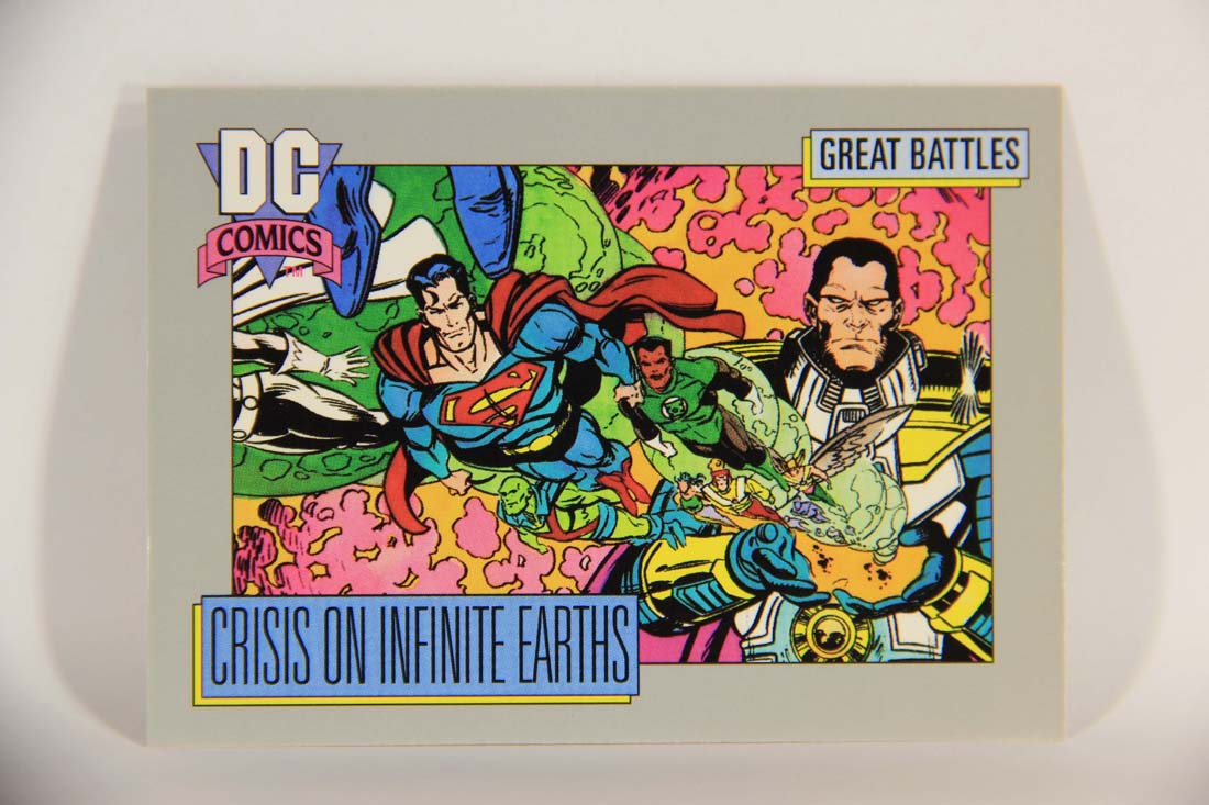 DC Cosmic 1991 Trading Card #145 Crisis On Infinite Earths Card A L013704