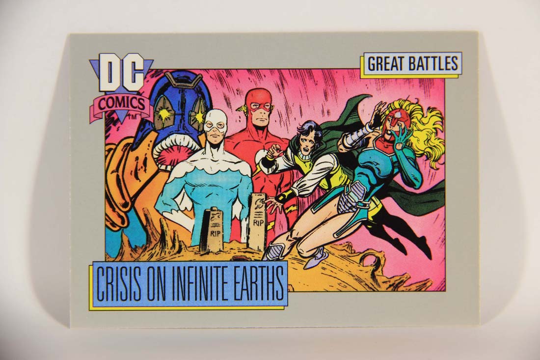 DC Cosmic 1991 Trading Card #146 Crisis On Infinite Earths Card B L013705