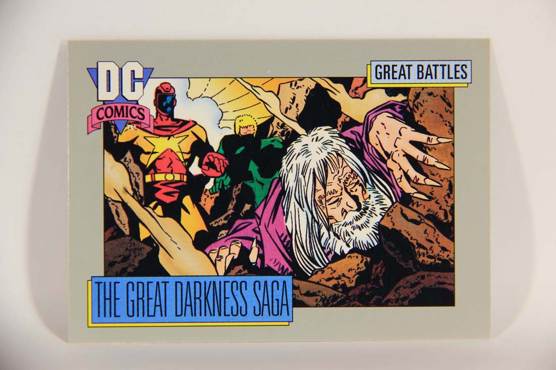 DC Cosmic 1991 Trading Card #160 The Great Darkness Saga Card A L013719