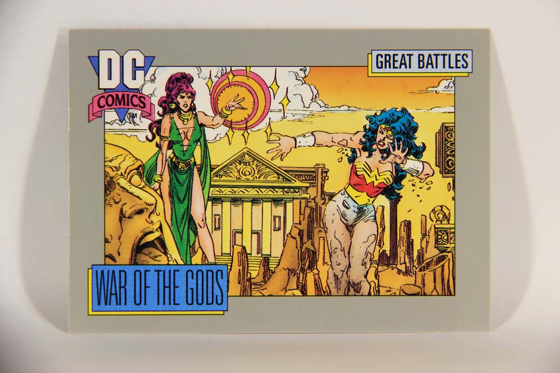 DC Cosmic 1991 Trading Card #167 War Of The Gods Card B L013726