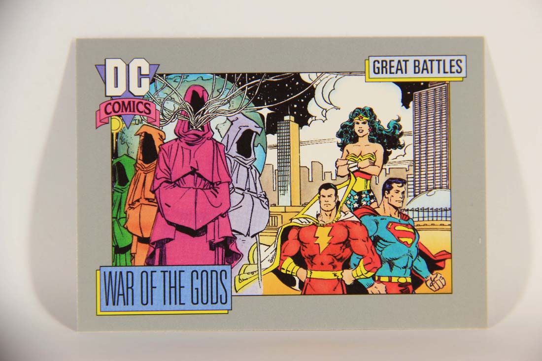 DC Cosmic 1991 Trading Card #168 War Of The Gods Card C L013727