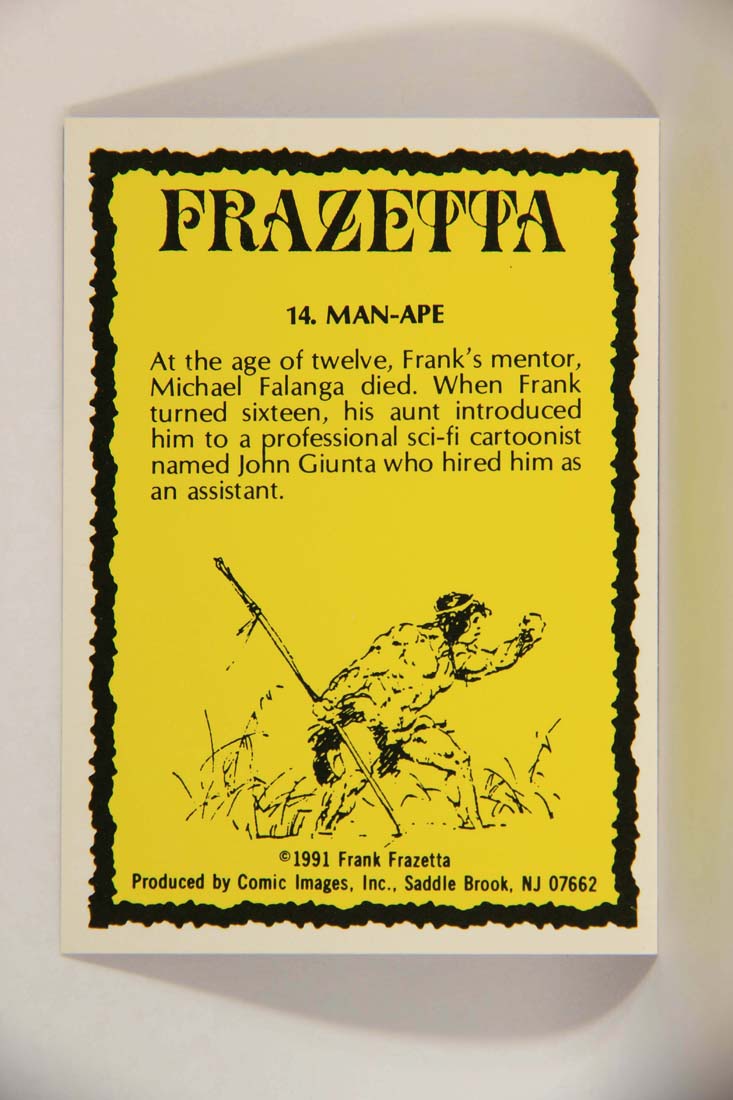 Frazetta 1991 Artwork Trading Card #14 Man-Ape L013753
