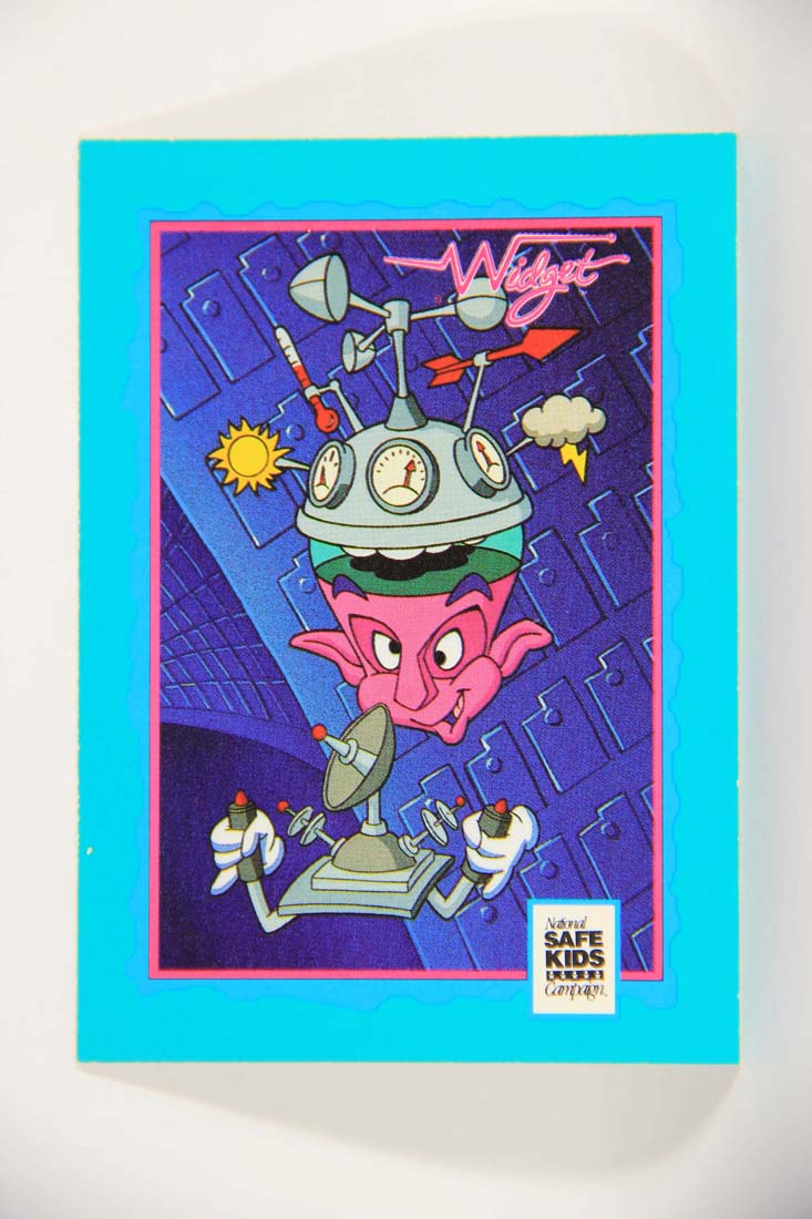 Widget TV Series Treats 1991 Vintage Trading Card Mega-Brain ENG L013843