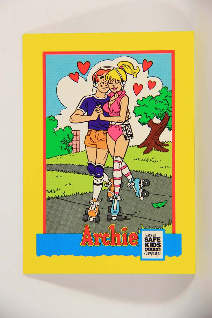 Archie Comics Treats 1991 Vintage Trading Card Archie And Betty ENG L013863