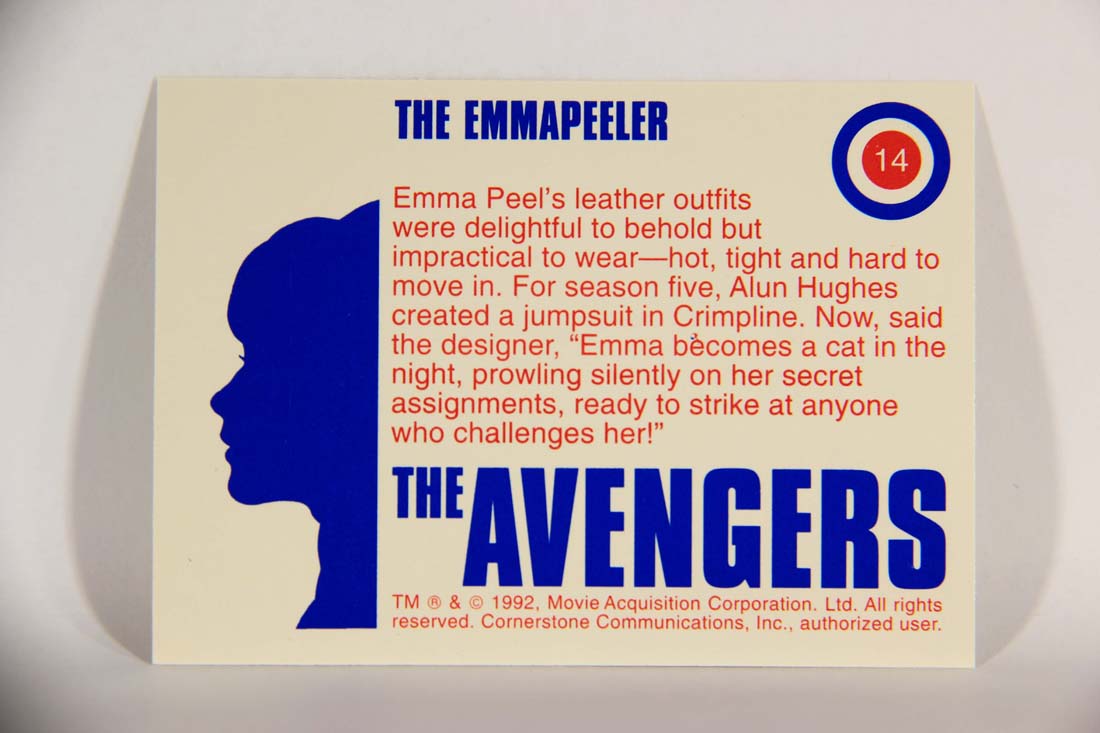 The Avengers TV Series 1992 Trading Card #14 The Emmapeeler L013879