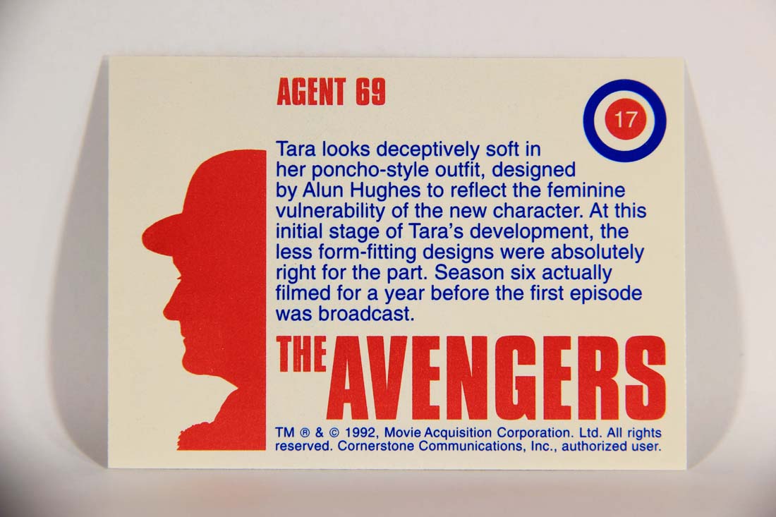 The Avengers TV Series 1992 Trading Card #17 Agent 69 L013882