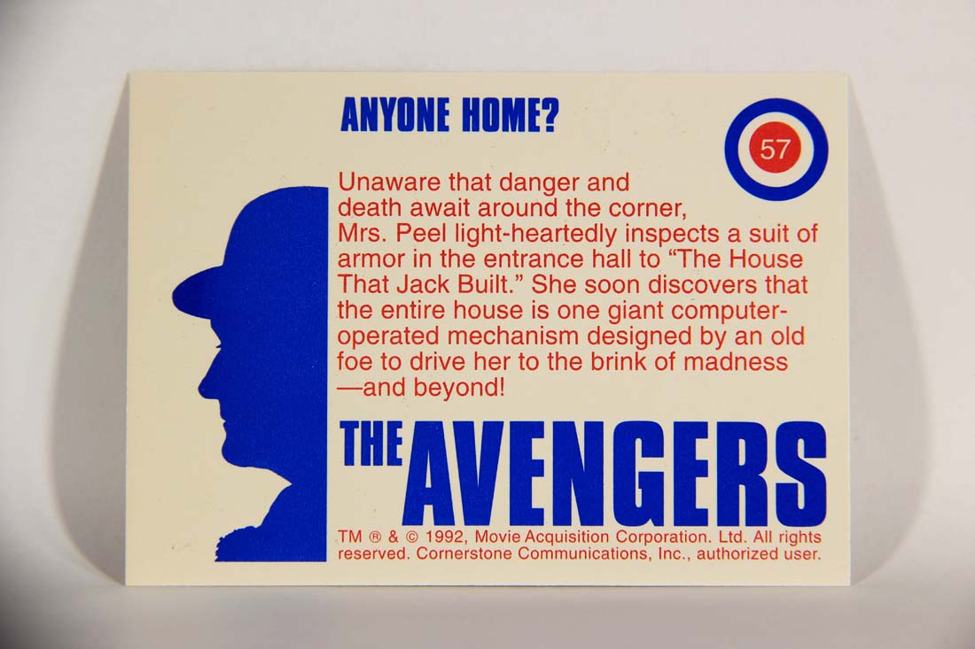 The Avengers TV Series 1992 Trading Card #57 Anyone Home L013922
