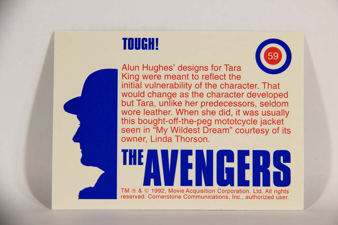 The Avengers TV Series 1992 Trading Card #59 Tough L013924