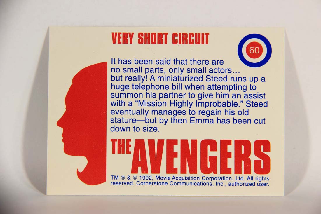 The Avengers TV Series 1992 Trading Card #60 Very Short Circuit L013925