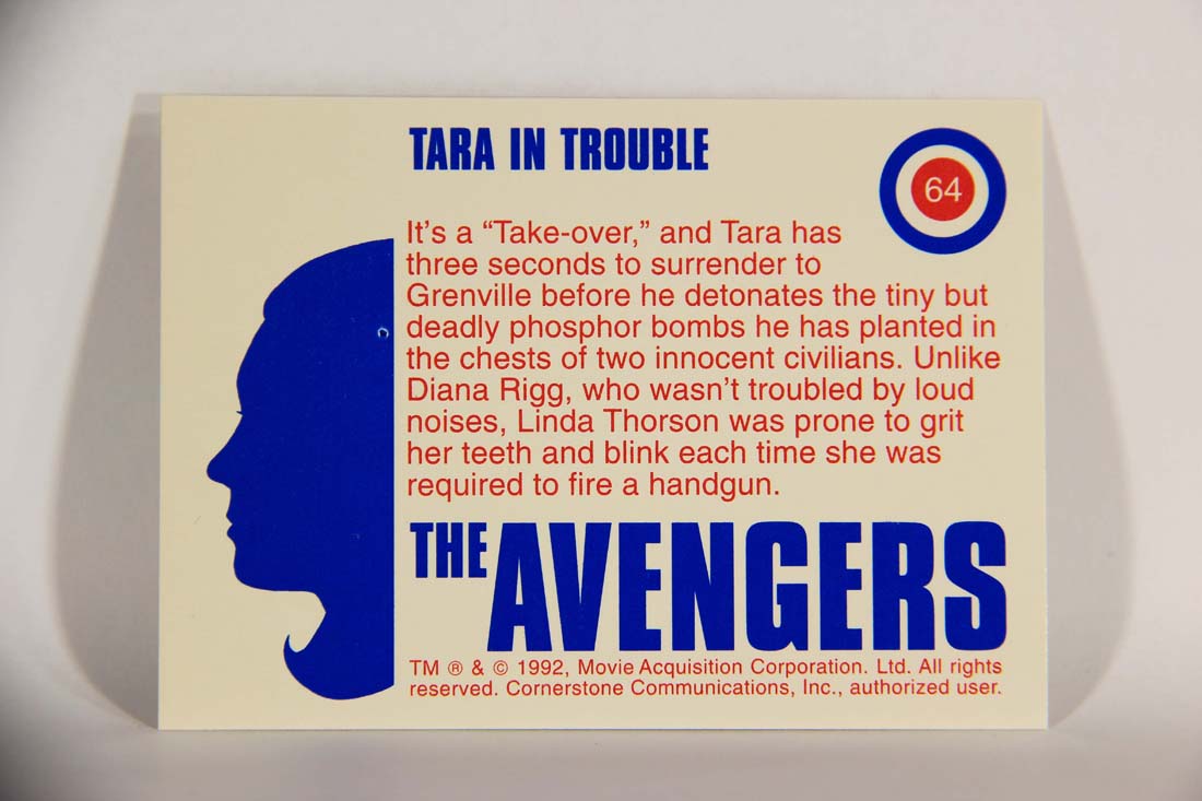 The Avengers TV Series 1992 Trading Card #64 Tara In Trouble L013929