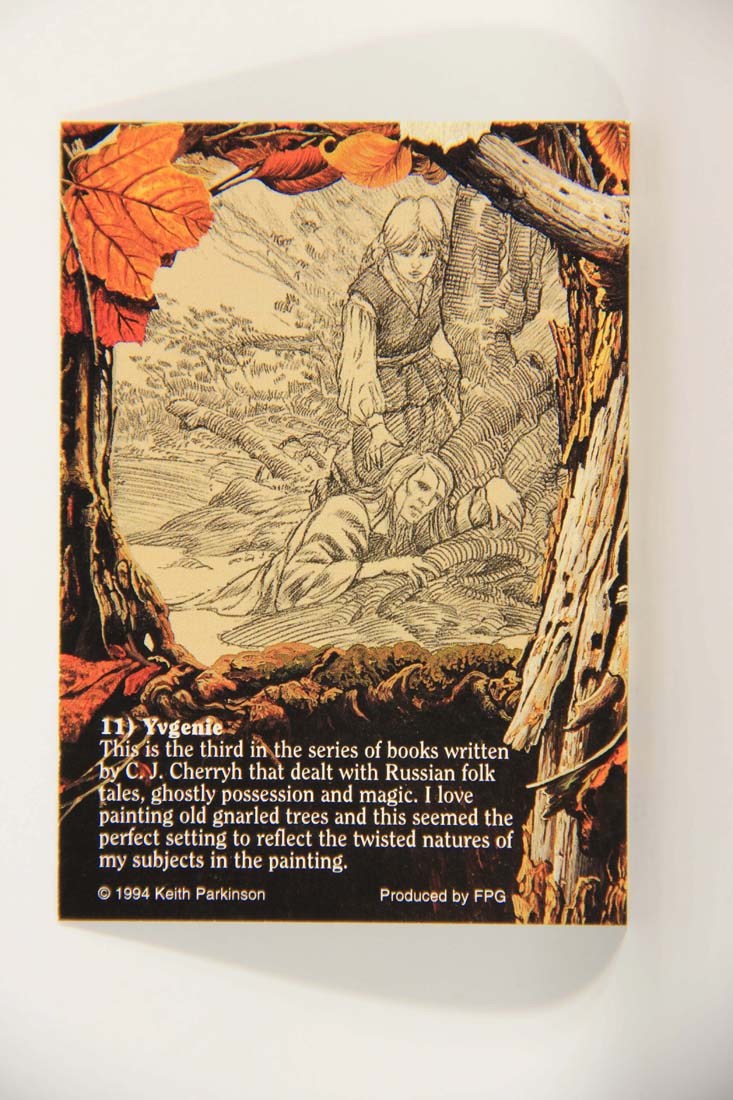 Keith Parkinson 1994 Artwork Trading Card #11 Yvgenie L013957