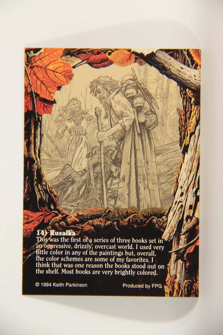 Keith Parkinson 1994 Artwork Trading Card #14 Rusalka L013960