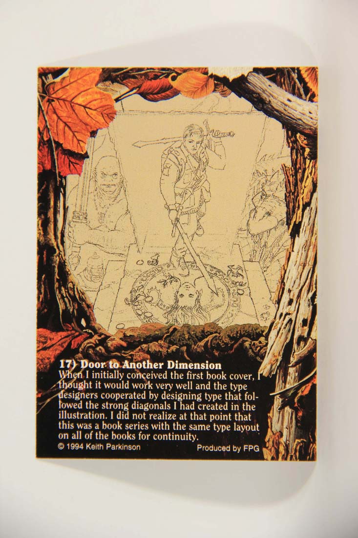 Keith Parkinson 1994 Artwork Trading Card #17 Door To Another Dimension L013963