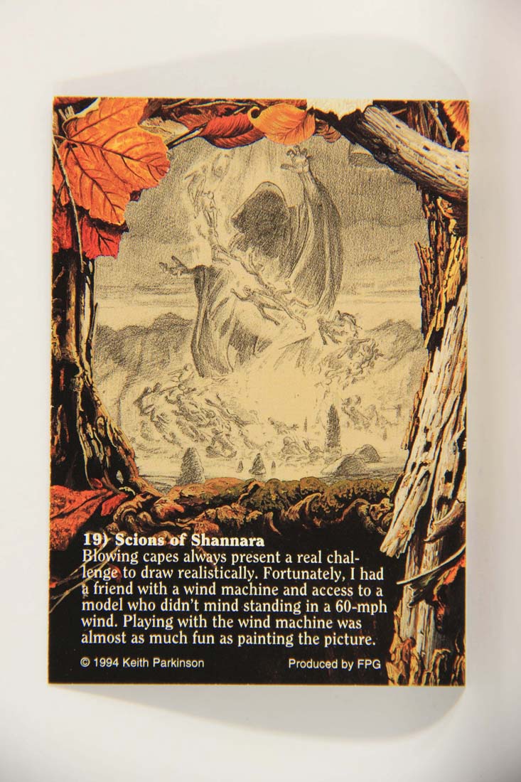 Keith Parkinson 1994 Artwork Trading Card #19 Scions Of Shannara L013965