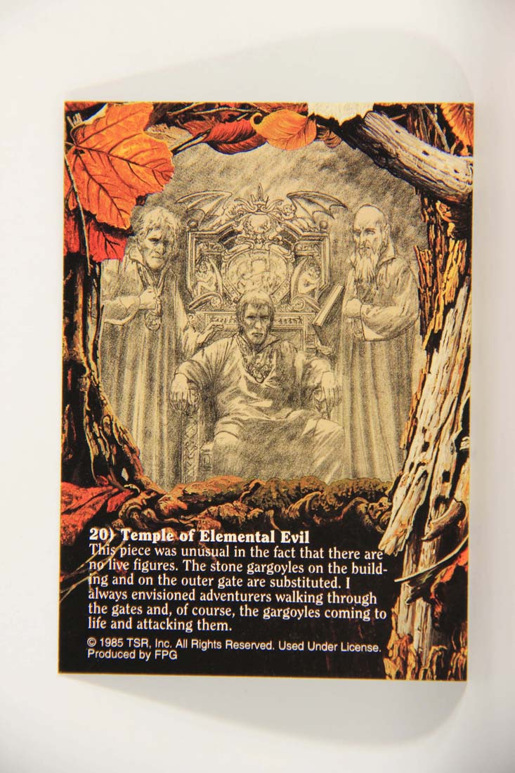 Keith Parkinson 1994 Artwork Trading Card #20 Temple Of Elemental Evil L013966