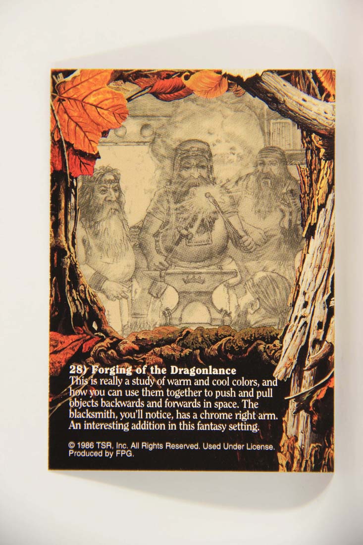 Keith Parkinson 1994 Artwork Trading Card #28 Forging Of The Dragonlance L013974