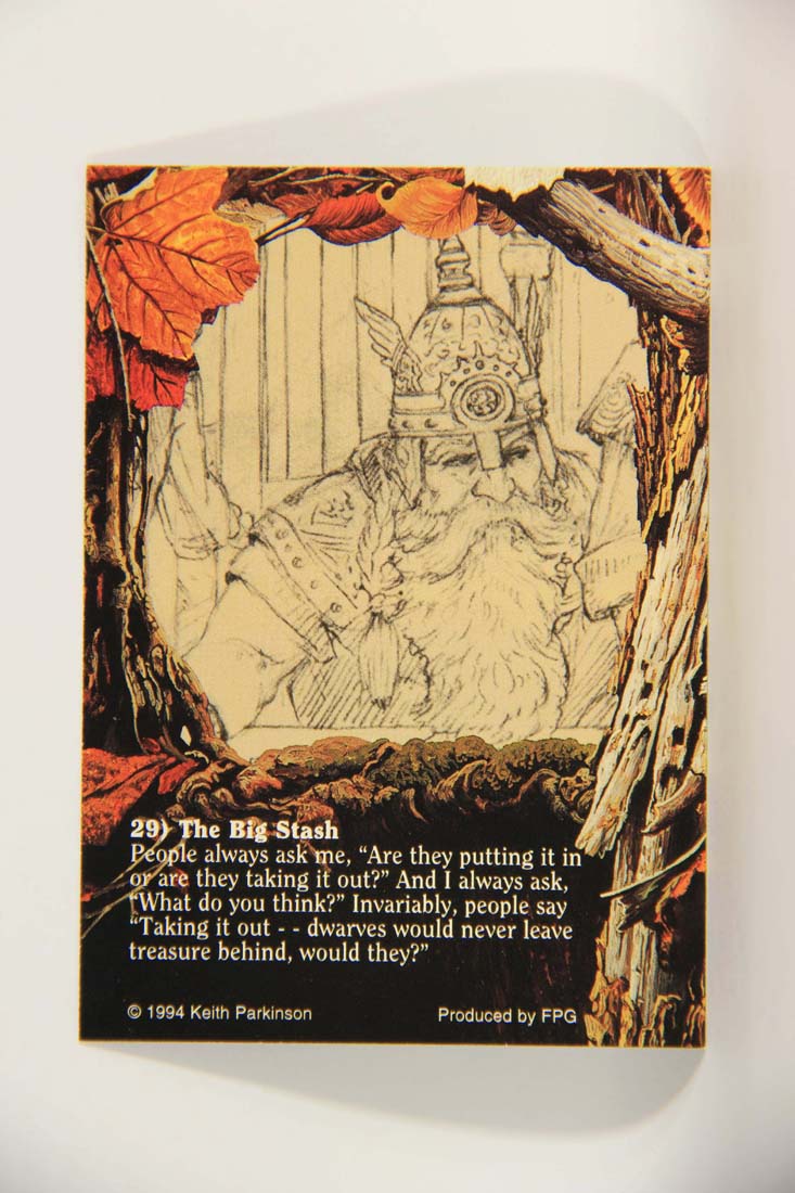 Keith Parkinson 1994 Artwork Trading Card #29 The Big Stash L013975