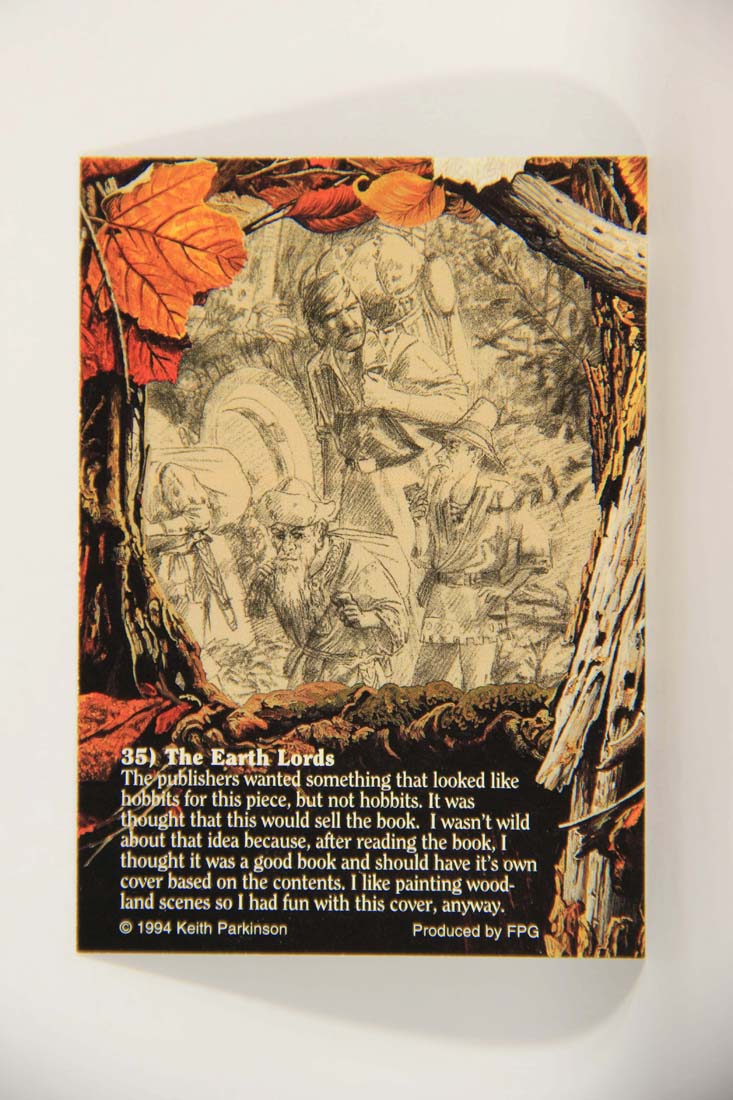 Keith Parkinson 1994 Artwork Trading Card #35 The Earth Lords L013981
