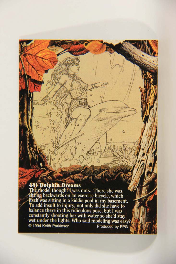 Keith Parkinson 1994 Artwork Trading Card #44 Dolphin Dreams L013990