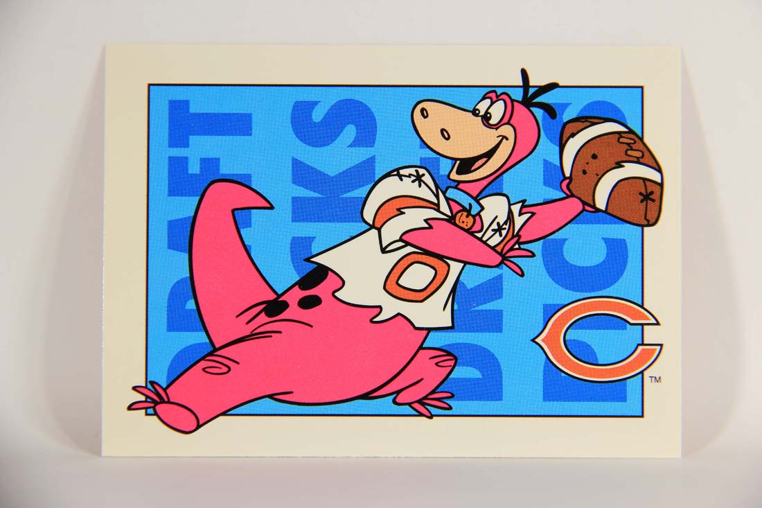 The Flintstones NFL 1993 Trading Card #3 Chicago Bears ENG L014198
