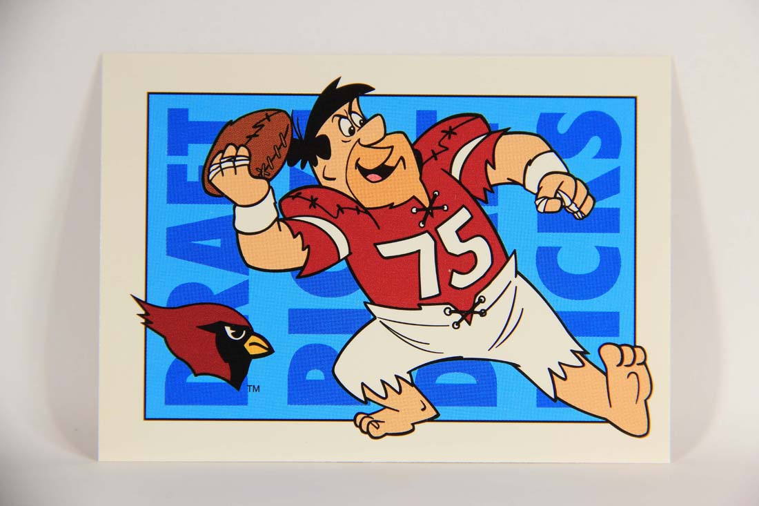 The Flintstones NFL 1993 Trading Card #22 Phoenix Cardinals ENG L014217