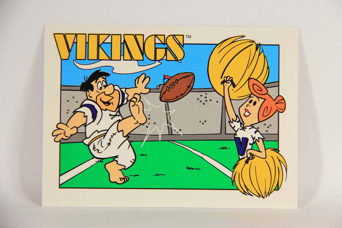 The Flintstones NFL 1993 Trading Card #79 Pittsburgh Steelers ENG L014 –  AGS Collectibles