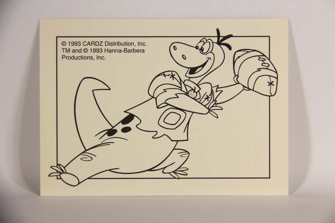 The Flintstones NFL 1993 Trading Card #106 The NFL Position Condition ENG L014301