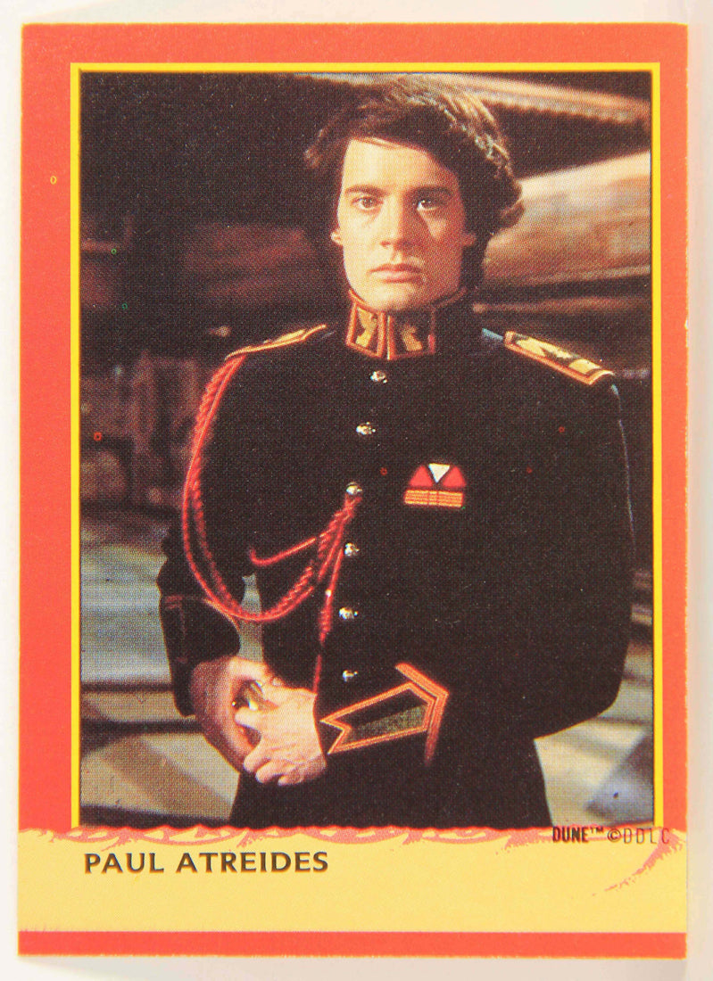 Dune 1984 Trading Card #9 Paul Atreides L014314