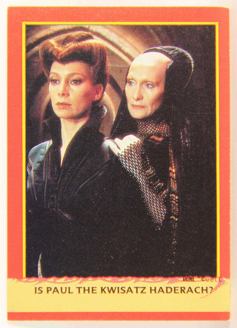 Dune 1984 Trading Card #21 Is Paul The Kwisatz Haderach L014326