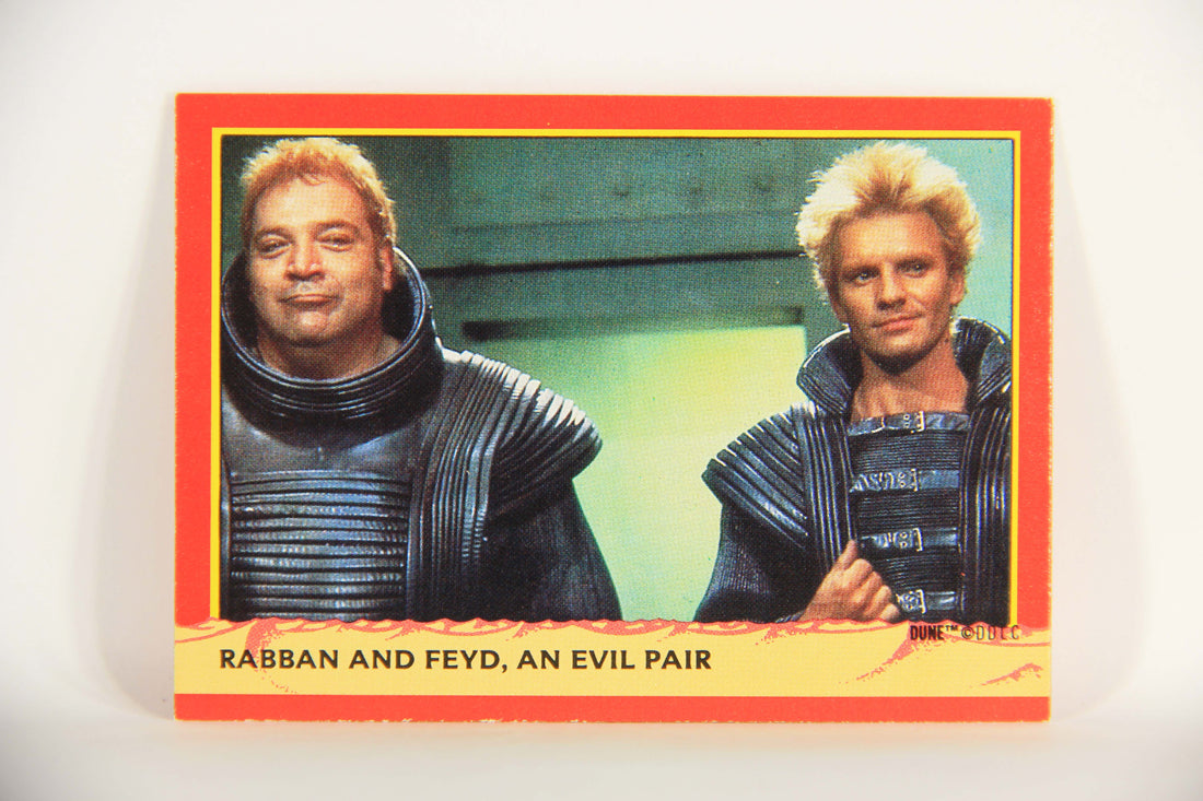 Dune 1984 Trading Card #24 Rabban And Feyd An Evil Pair L014329