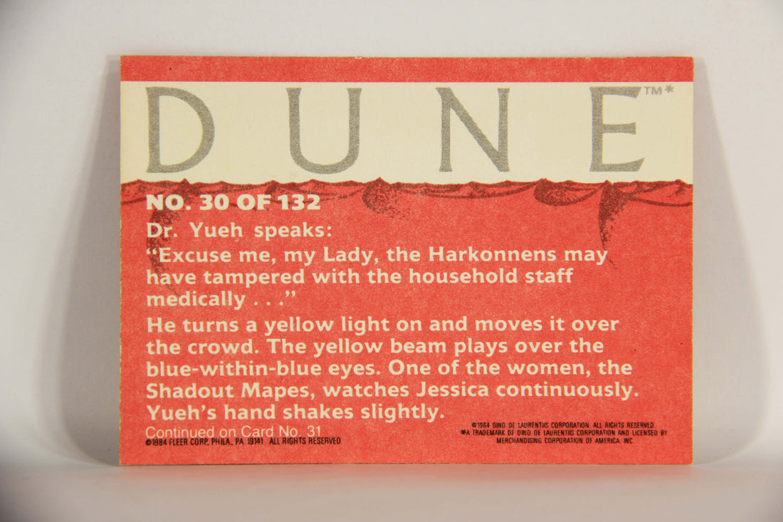 Dune 1984 Trading Card #30 Inspecting The Servants Of Arrakeen L014335