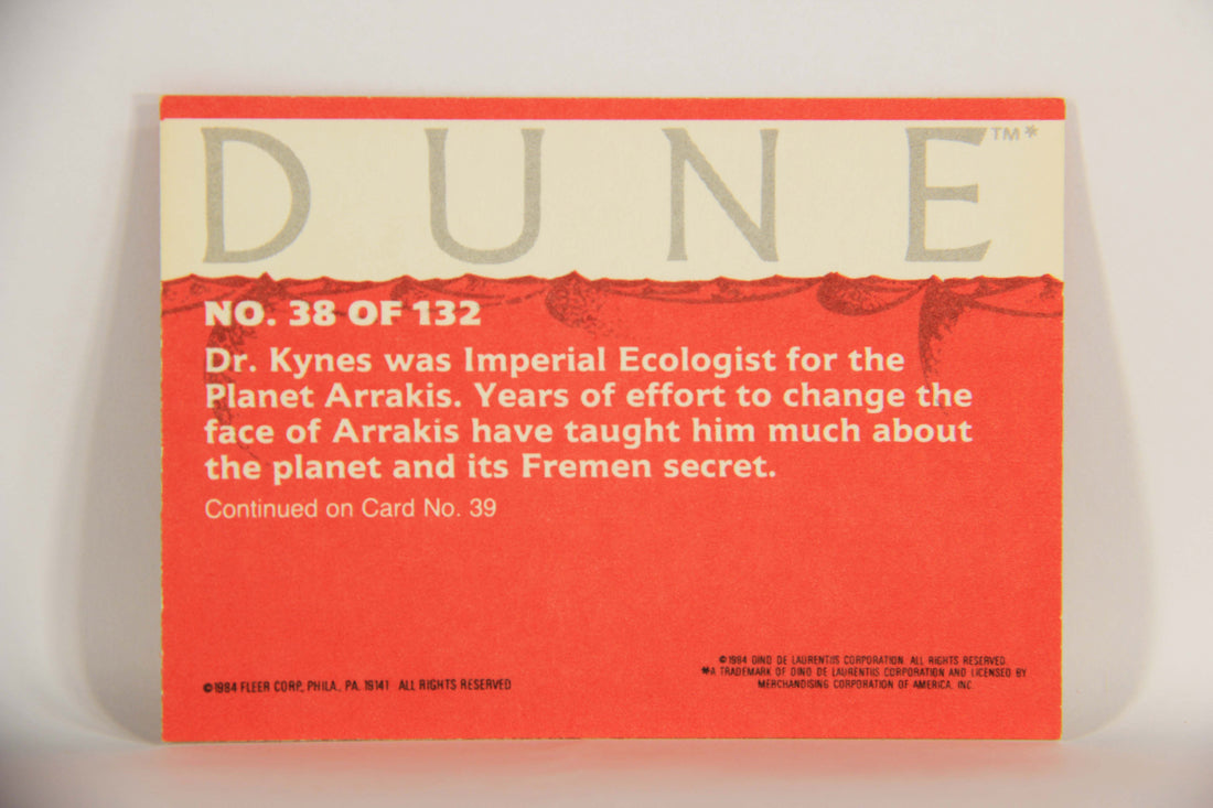 Dune 1984 Trading Card #38 Dr Kynes And Gurney L014343