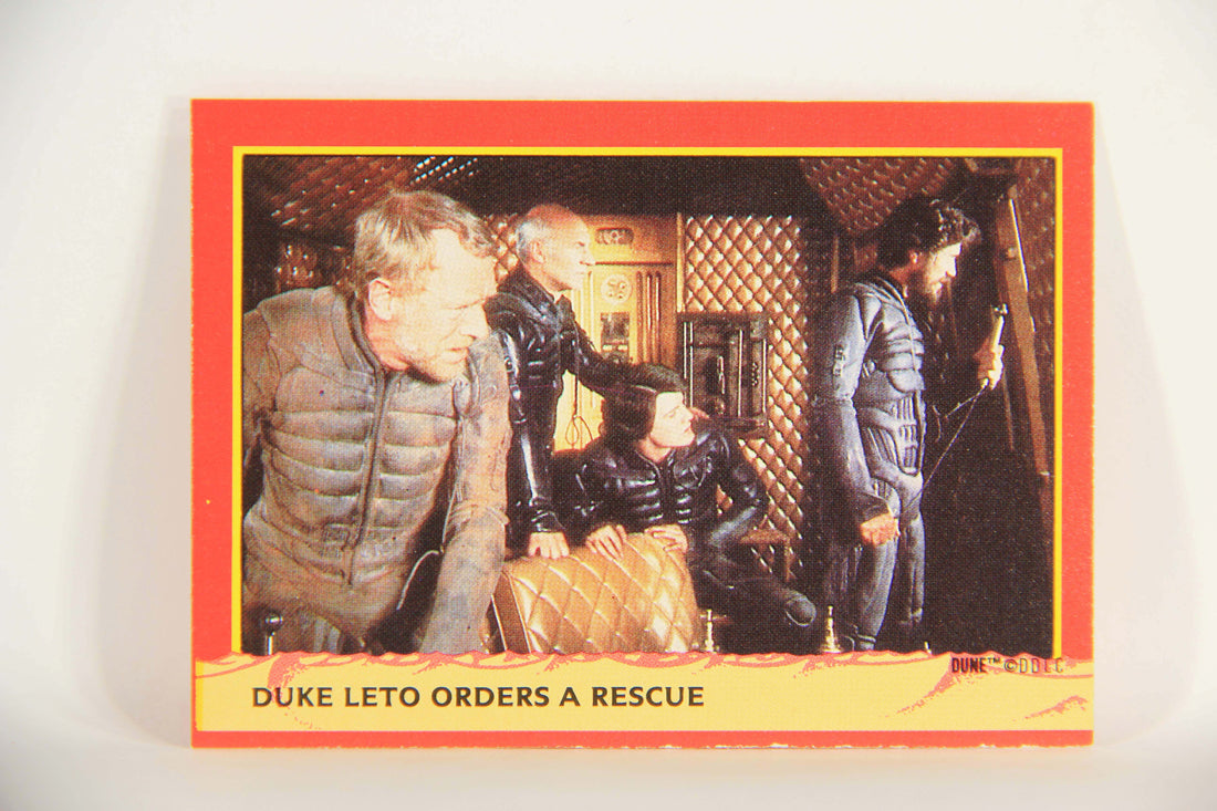Dune 1984 Trading Card #43 Duke Leto Orders A Rescue L014348