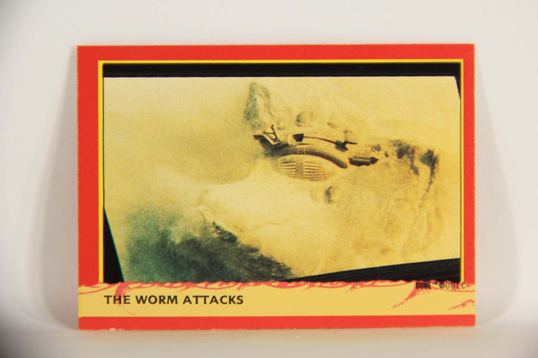 Dune 1984 Trading Card #44 The Worm Attacks L014349