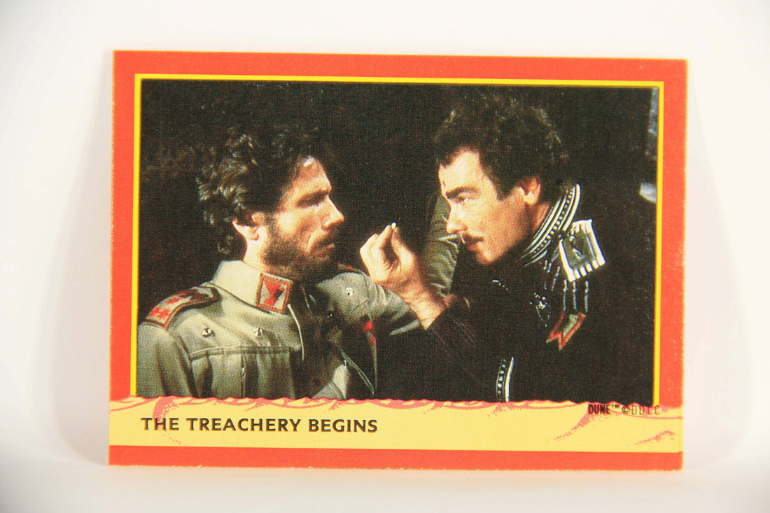 Dune 1984 Trading Card #46 The Treachery Begins L014351