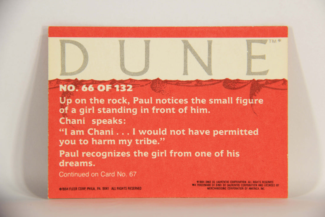 Dune 1984 Trading Card #66 Paul Meets Chani L014371