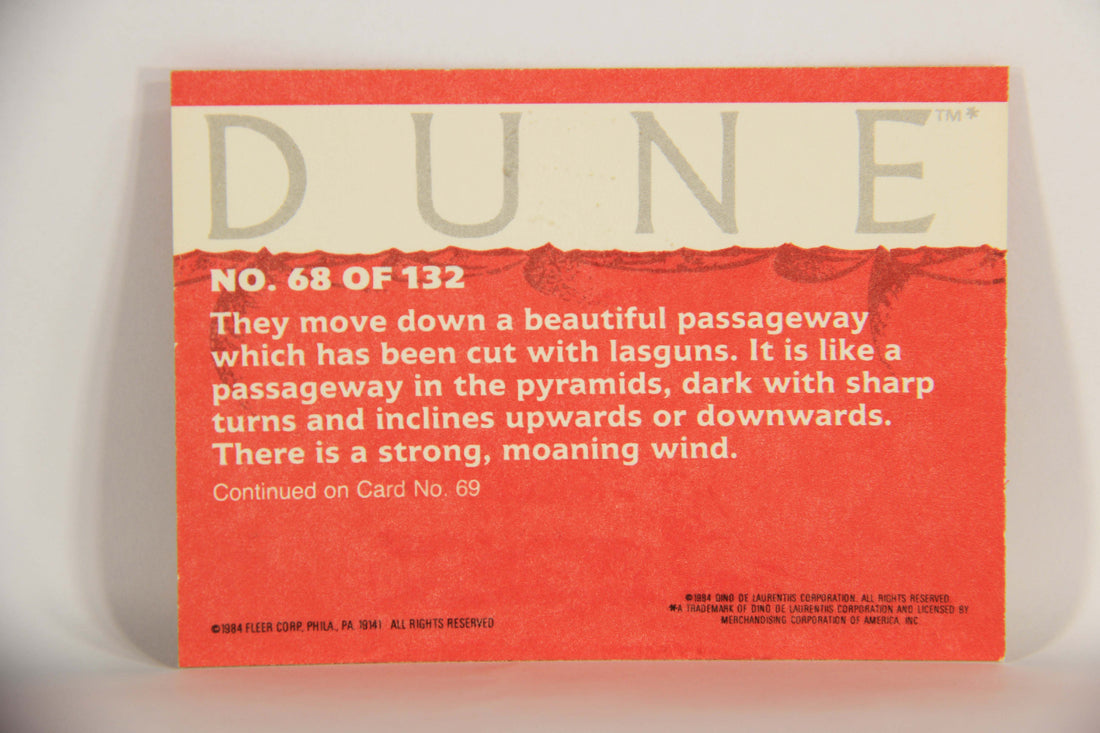Dune 1984 Trading Card #68 Entering Sietch Tabr L014373