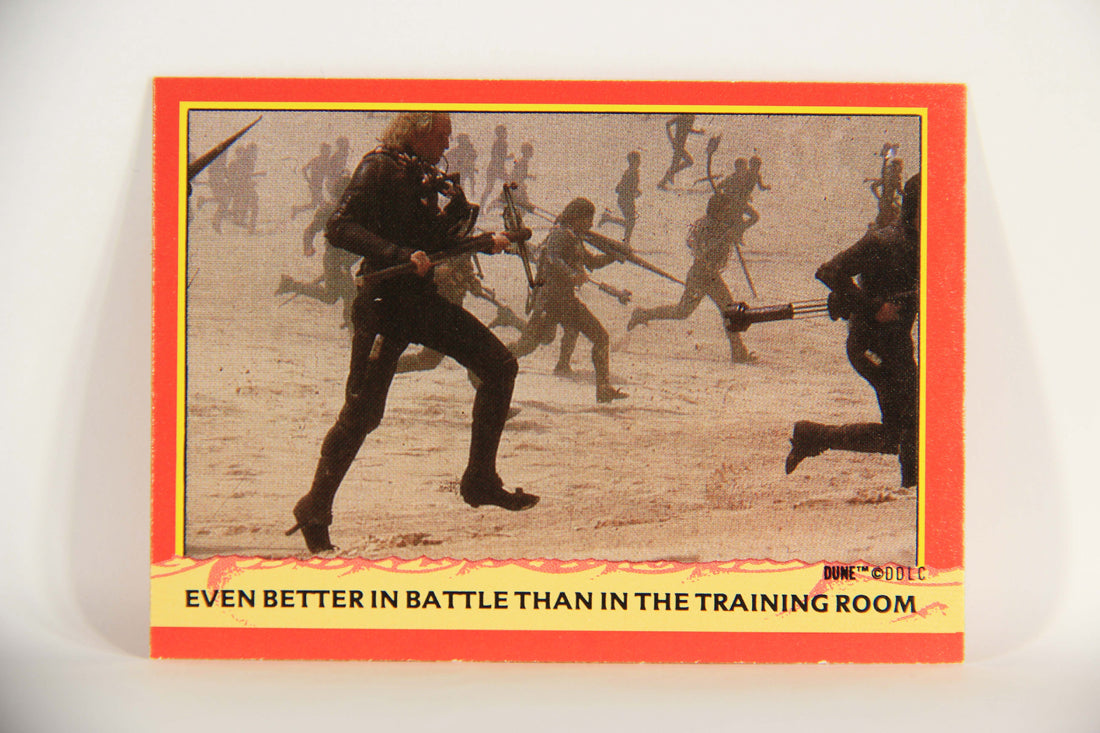 Dune 1984 Trading Card #80 Even Better In Battle Than In The Training Room L014385