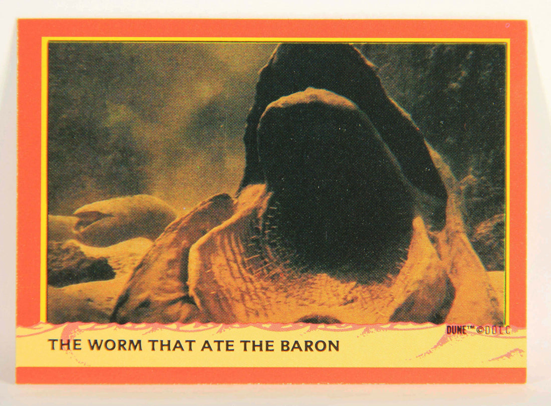 Dune 1984 Trading Card #109 The Worm That Ate The Baron L014414