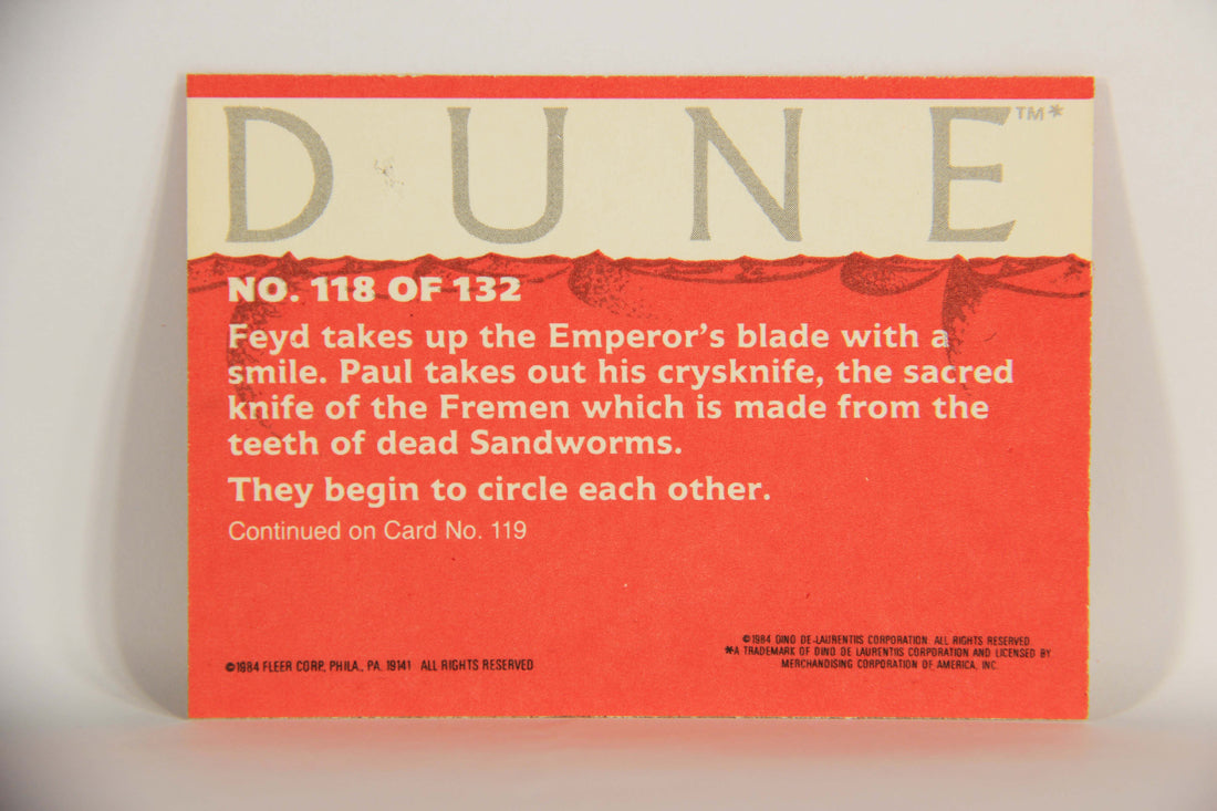 Dune 1984 Trading Card #118 The Harkonnen Animal L014423