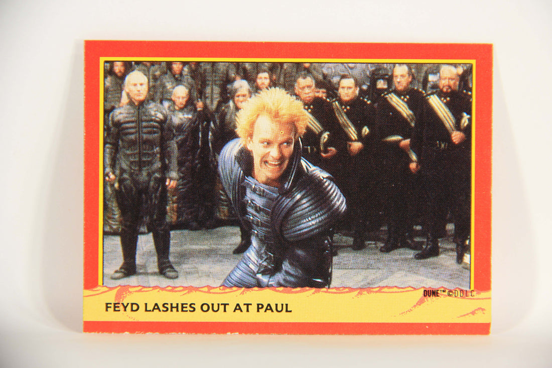 Dune 1984 Trading Card #119 Feyd Lashes Out At Paul L014424