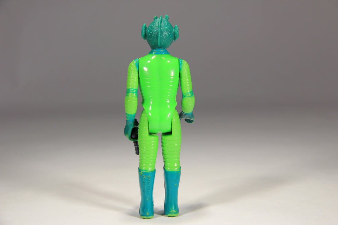 Star Wars Greedo 1978 Vintage Action Figure DAMAGED Hong Kong COO II-1a Smile L015122