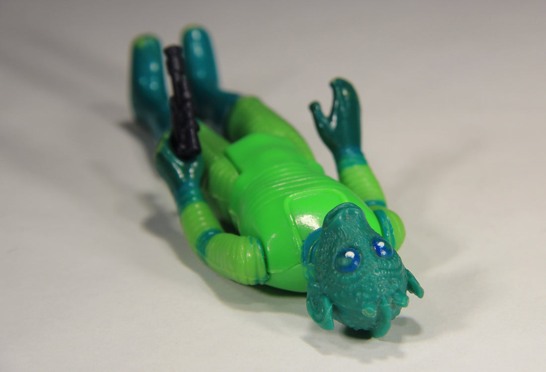 Star Wars Greedo 1978 Vintage Action Figure DAMAGED Hong Kong COO II-1a Smile L015122