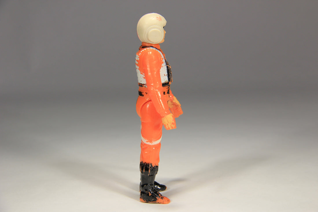 Star Wars Luke Skywalker X-Wing Pilot 1978 Figure DAMAGED Hong Kong COO II-1d Kader L015123