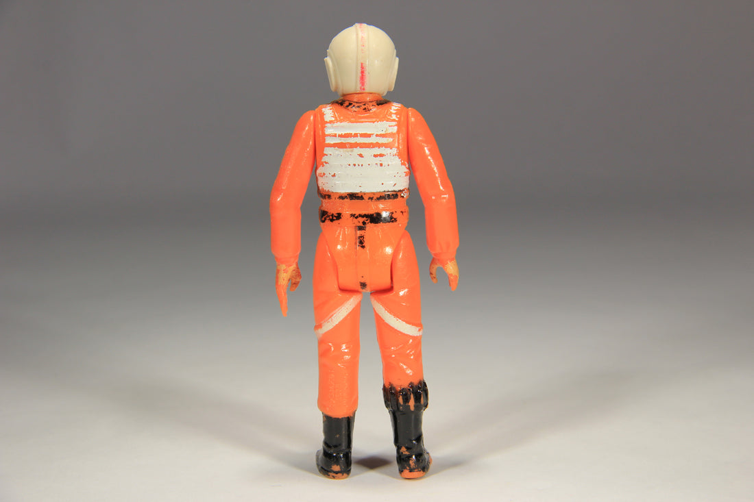 Star Wars Luke Skywalker X-Wing Pilot 1978 Figure DAMAGED Hong Kong COO II-1d Kader L015123
